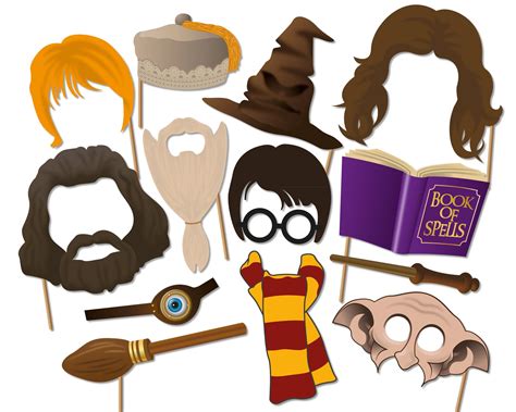 Free Printable Harry Potter Photo Booth Props